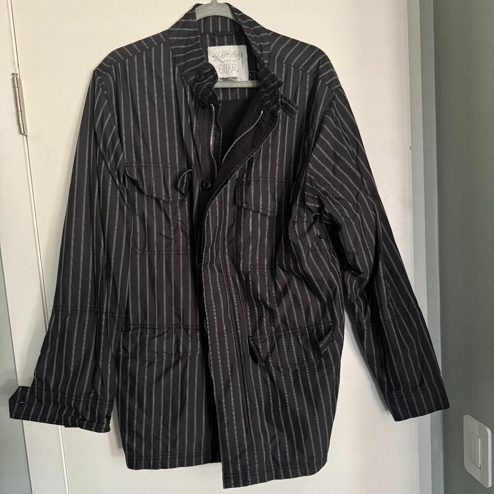 Stussy Pin Striped Jacket Size L